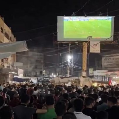Refugiados em Gaza acompanham torcida pelo Egito na Copa