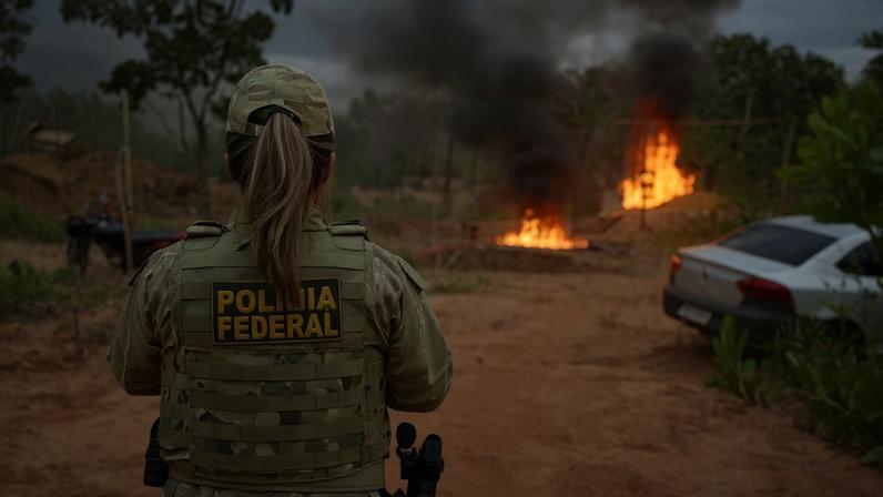 PF prende grupo por esquema milionário de garimpo ilegal no Amapá