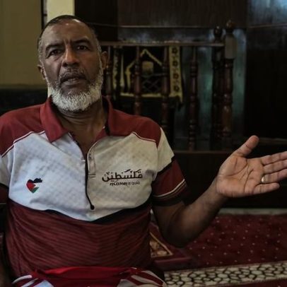 Sheik marroquino que vive em BH torce pelo Brasil na Copa
