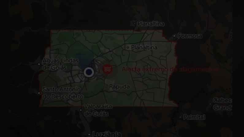 Google Maps exibe alerta de alagamento extremo após suposto ataque hacker