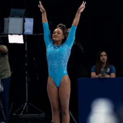 Rebeca Andrade conquista ouro no Pan do Rio após quase dois anos