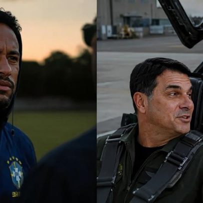 Flávio Bolsonaro usa IA em vídeo que coloca Neymar na Copa após críticas de Lula
