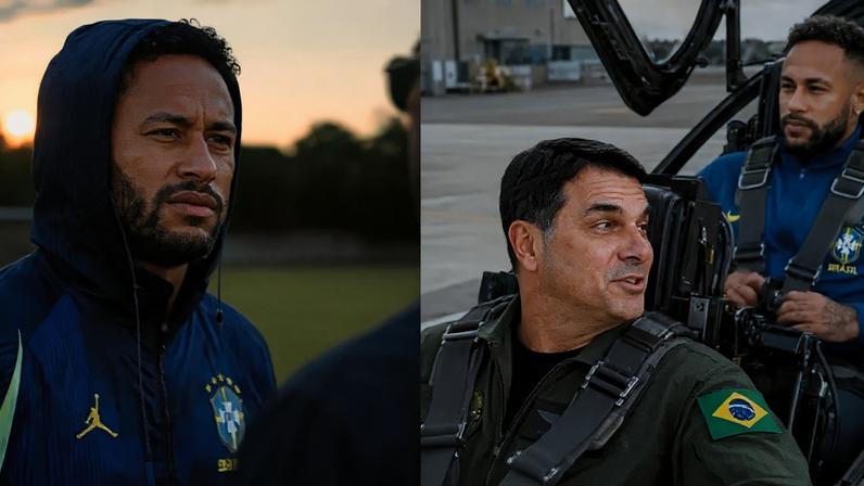 Vídeo feito por IA e publicado no X pelo senador Flávio Bolsonaro