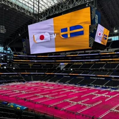 Gramado de estádio de Dallas recebe tratamento antes de Japão x Suécia