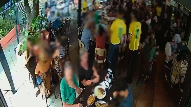Policial federal salva idoso que se engasgou em restaurante do DF