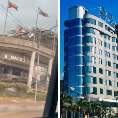 Hotel desaba no litoral da Venezuela após terremotos