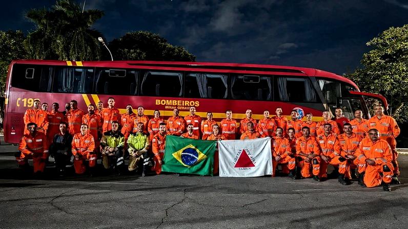 Bombeiros se preparam para missão na Venezuela