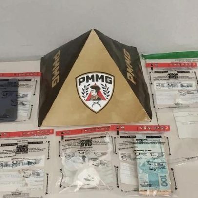 Suspeito de tráfico em MG se rende a policial e diz: pode me algemar