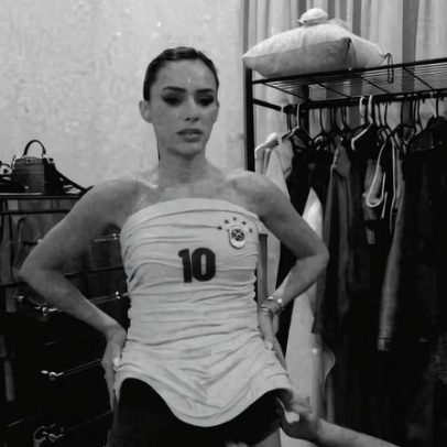 Esposas e namoradas da seleção exibem looks para Brasil x Japão