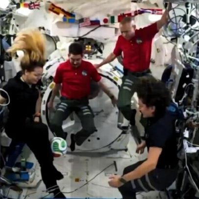 Experimentos da NASA no espaço ajudam a aperfeiçoar a bola da Copa