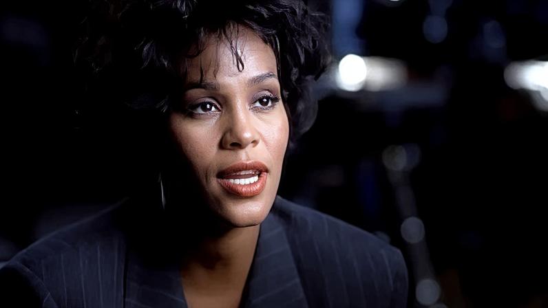 Whitney Houston em trecho do videoclipe de "I Will Always Love You"