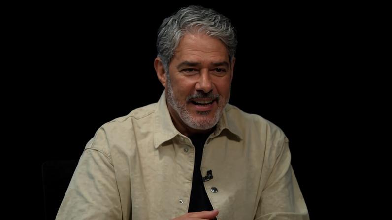 William Bonner fala sobre trabalho “intenso” e faz desabafo
