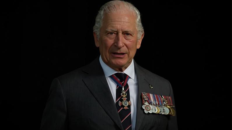 Príncipe William e o pai, Rei Charles III
