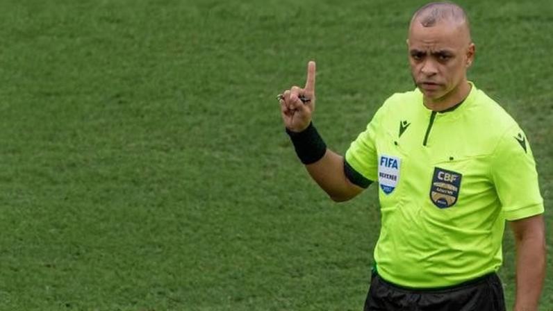 Wilton Pereira Sampaio durante Flamengo x Palmeiras no Brasileirão