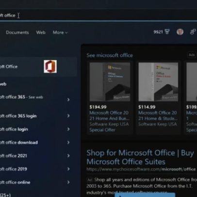 Windows 11 permite remover resultados da internet da busca no Menu Iniciar