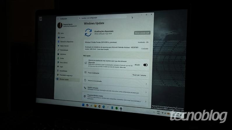 Nem a Lixeira do Windows 11 escapa de bugs, embora este seja inofensivo (imagem: reprodução/Windows Latest)