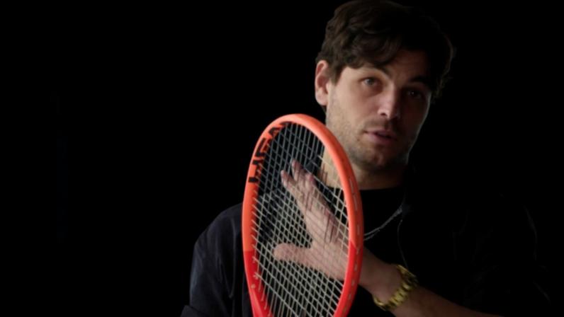 Taylor Fritz answering tennis questions