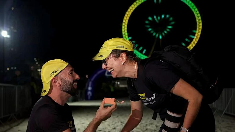 Miriam Lenhart e Márcio Siqueira