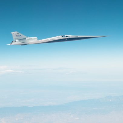 NASA X-59 atinge velocidade e altitude para voos supersônicos mais silenciosos