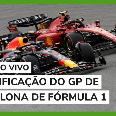 Qualificação do GP de Barcelona de Fórmula 1 ao vivo
