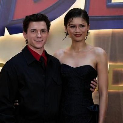 Zendaya e Tom Holland surgem juntos em tapete vermelho após rumores de casamento