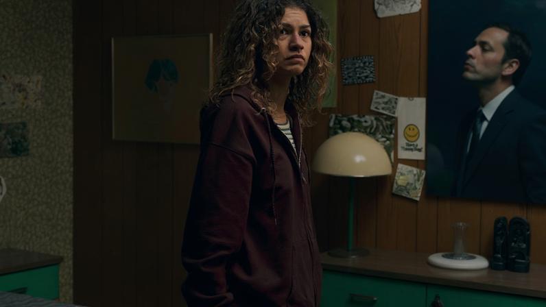 Zendaya as Rue in the series finale of 'Euphoria.'