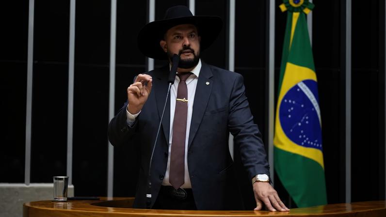O deputado federal Zé Trovão (PL-SC). Foto: Pablo Valadares/Câmara dos Deputados