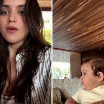 Rafa Kalimann e Nattan se hospedam com a filha Zuza em hotel