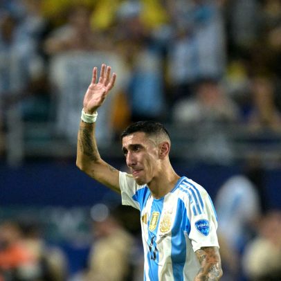 Sem Di María em campo, Argentina repete roteiro de derrotas em finais