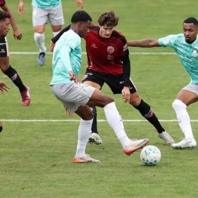 Palmeiras vence Primavera no segundo jogo-treino da intertemporada