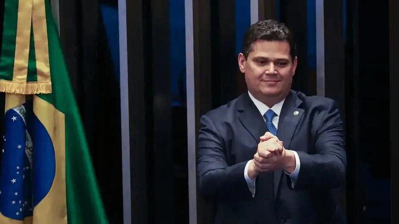 Senador Davi Alcolumbre. Foto: Antônio Cruz/ Agência Brasil.