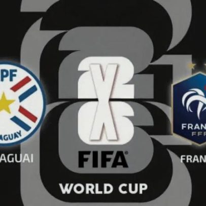 Paraguai x França: comentários e estatísticas a partir das 17h