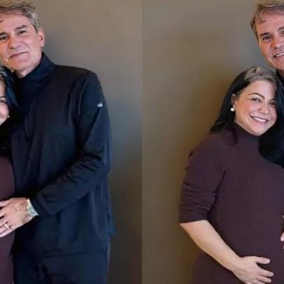 Pastor Márcio Poncio e esposa de 50 esperam bebê de 7 meses, ele está preso