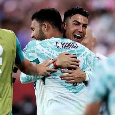 CR7 encerra jejum em mata-mata com primeiro gol eliminatório