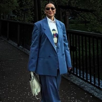 Celebridades mostram como elevar o look com suéter de ursinho neste inverno