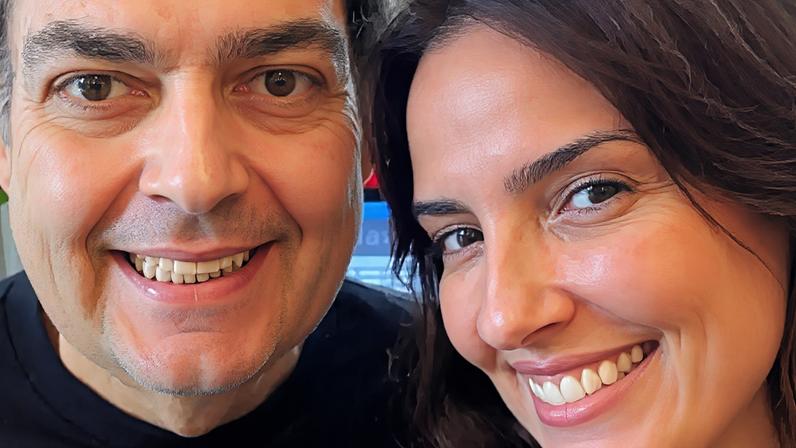 Faustão e Luciana, sua esposa ( Reprodução/Instagram) / Gávea News