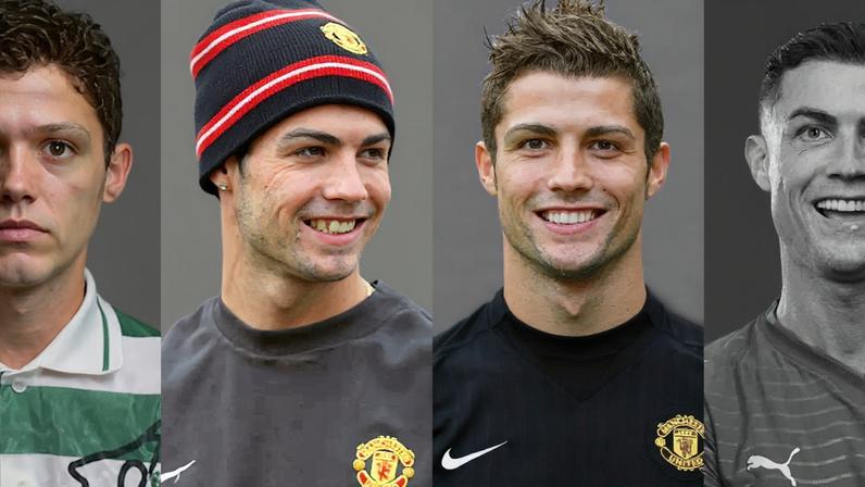 Como Cristiano Ronaldo era antes da fama? Da infância simples à Copa 2026, estas 28 fotos do antes e depois do jogador são impressionantes.