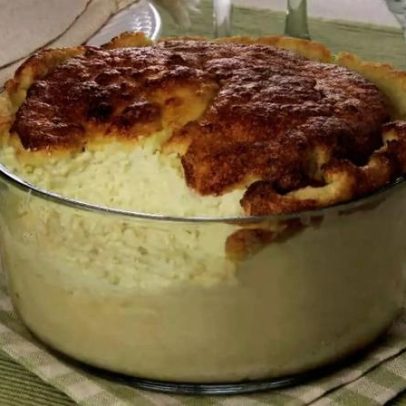 Suflê de chuchu gratinado surpreende pela leveza e sabor