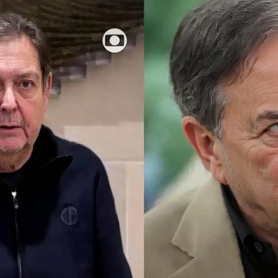 Faustão faz rara aparição na Globo e manda recado a Ronnie Von