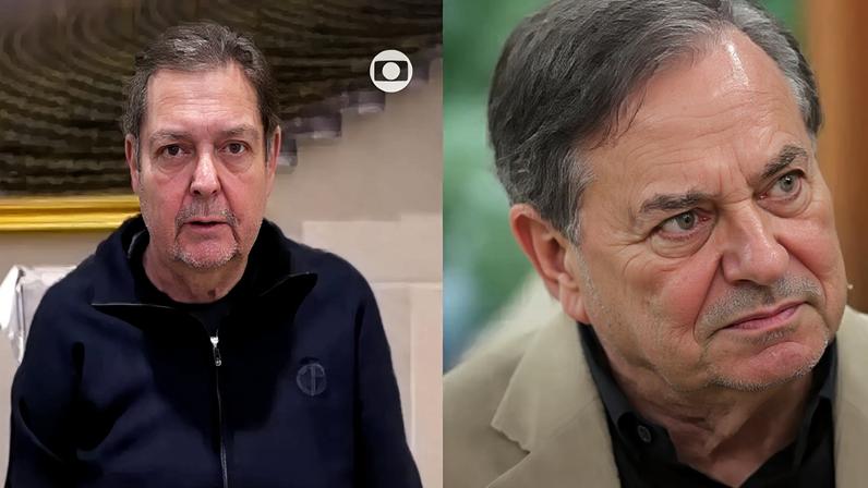 Faustão fez uma rara aparição na TV para homenagear Ronnie Von e emocionou o amigo ao recordar mais de cinco décadas de amizade