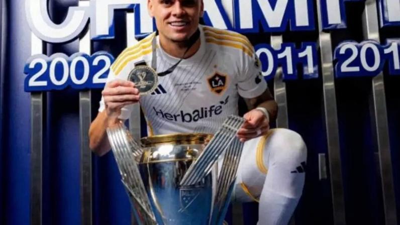 Gabriel Pec no Los Angeles Galaxy – Reprodução/Instagram