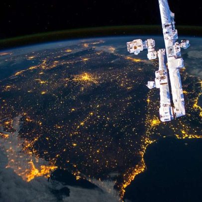 Astronautas relatam transformação das cidades, que deixam de ser amarelas
