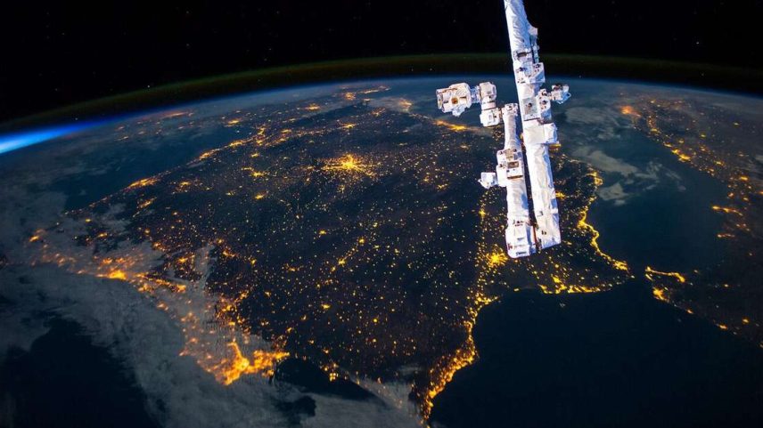 Imagem | Península Ibérica em 2012, foto do astronauta Don Pettit
