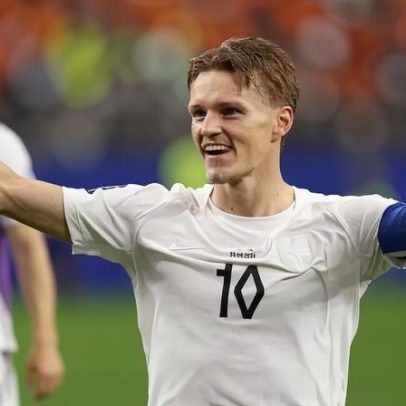 Odegaard reencontra Ancelotti após dispensa pelo Real Madrid