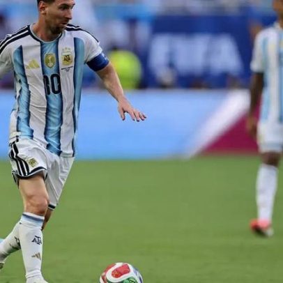 Messi valoriza classificação da Argentina após jogo muito duro