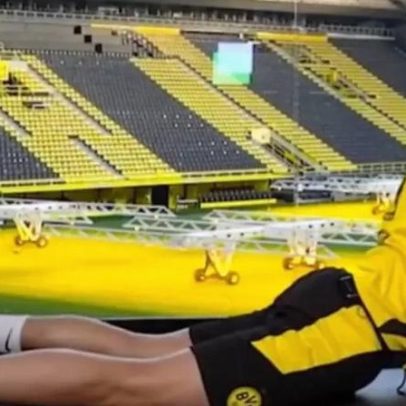 Haaland, CR7 e Salah trocam musculação pesada por yoga