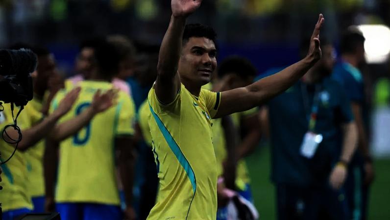 Casemiro fez o gol de empate do Brasil contra o Japão (Alexandre Battibugli/VEJA)