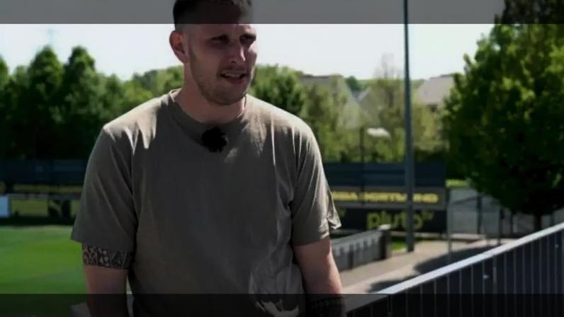 Niklas Süle quando defendia o Dortmund antes de se aposentar –