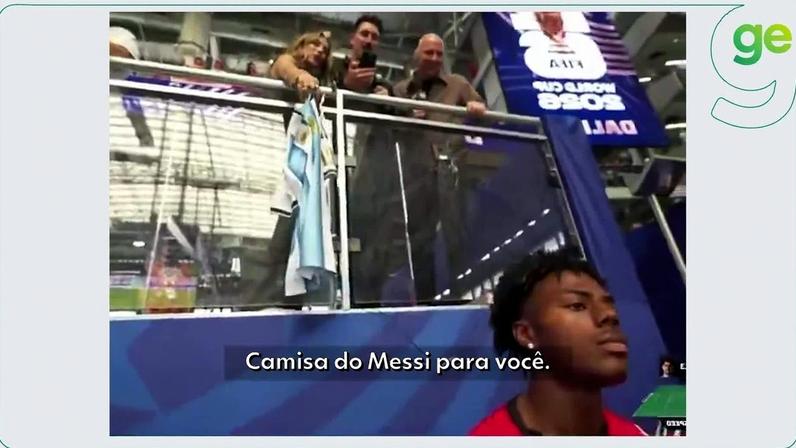 Speed, influenciador e fã de Cristiano Ronaldo, nega camisa de Messi