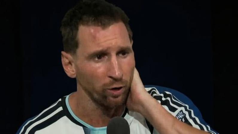 Messi fala após Argentina 3 x 2 Cabo Verde